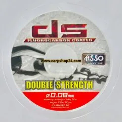 ASSO DOUBLE STRENGTH FLUOROCARBON COATED 100m - 13 Opties -Hengels Verkoop Assa double strength fluorocarbon coated 008mm min