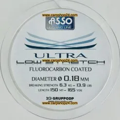 ASSO ULTRA LOW STRETCH 150m - 11 Opties -Hengels Verkoop Asso Ultra Low Strength 150m Nylon 018mm min