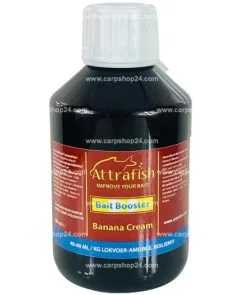 Attrafish BAIT BOOSTER 200ml -Hengels Verkoop Attrafish Bait Booster Banana Cream min