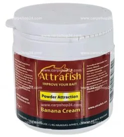 Attrafish POWDER ATTRACTION 75g - 11 Opties -Hengels Verkoop Attrafish Powder Attraction Banana Cream min