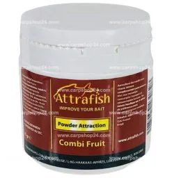 Attrafish POWDER ATTRACTION 75g - 11 Opties -Hengels Verkoop Attrafish Powder Attraction Combi Fruit min
