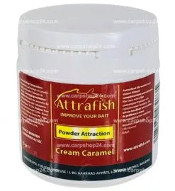 Attrafish POWDER ATTRACTION 75g - 11 Opties -Hengels Verkoop Attrafish Powder Attraction Cream Caramel min