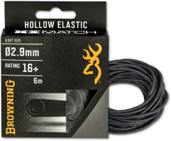 Browning HOLLOW ELASTIC XI-MATCH 6m -Hengels Verkoop Browning Xi Match Hollow Elastic 6m black 29mm min