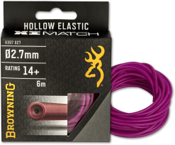 Browning HOLLOW ELASTIC XI-MATCH 6m -Hengels Verkoop Browning Xi Match Hollow Elastic 6m purple 27mm min