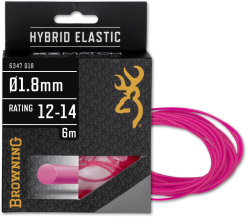 Browning HYBRID ELASTIC XI-MATCH 6m -Hengels Verkoop Browning hybrid elastic xi match volle elastiek 18mm min