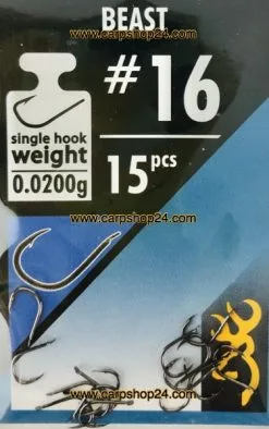 Browning SPHERE BEAST - 6 Opties 13 Browning SPHERE BEAST - 6 Opties -Hengels Verkoop Browning Sphere Beast Barbed Haak Weerhaak Bled 16 4797016 min