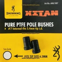Browning XITAN PURE PTFE POLE BUSHES INTERNAL - 7 Opties -Hengels Verkoop Browning Xitan Pure PTFE Pole Bushes Binnenbussen 7 6062007 min