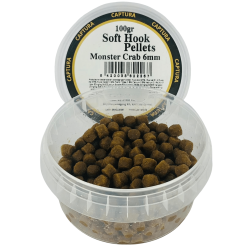 Captura Baits SOFT HOOK PELLETS 100g -Hengels Verkoop Captura Baits soft hook pellets monster crab 6mm min