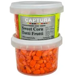 Captura Baits FLAVOURED MAÏS - SWEET CORN 100g -Hengels Verkoop Captura mais sweet corn flavoured mais met smaak tutti frutti min