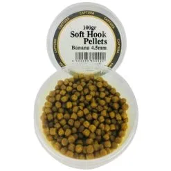 Captura Baits SOFT HOOK PELLETS 100g -Hengels Verkoop Captura soft hook pellets banana 4mm min