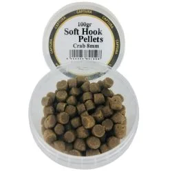 Captura Baits SOFT HOOK PELLETS 100g -Hengels Verkoop Captura soft hook pellets crab 8mm min