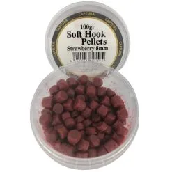 Captura Baits SOFT HOOK PELLETS 100g -Hengels Verkoop Captura soft hook pellets strawberry 8mm min