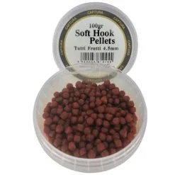 Captura Baits SOFT HOOK PELLETS 100g -Hengels Verkoop Captura soft hook pellets tutti frutti 4mm min