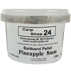 Carpshop24 BAIT BAND PELLETS 6mm & 8mm - 100g -Hengels Verkoop Carpshop24 Bait Band Pellet Pineapple 8mm min