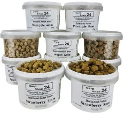 Carpshop24 BAIT BAND PELLETS 6mm & 8mm - 100g
