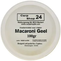 Carpshop24 MACARONI / SWEET PASTE ELBOWS 100g - COLORED & FLAVOURED -Hengels Verkoop Carpshop24 Macaroni Elleboog Pasta Geel min