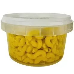 Carpshop24 MACARONI / SWEET PASTE ELBOWS 100g - COLORED & FLAVOURED -Hengels Verkoop Carpshop24 Macaroni Elleboog Pasta Geel 1 min