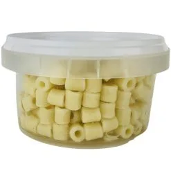 Carpshop24 MACARONI / SWEET PASTE RINGS COLORED 8mm & 4mm - 8 Opties -Hengels Verkoop Carpshop24 Macaroni Rings Pasta Wit 2 min