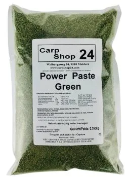 Carpshop24 POWER PASTE 1kg 9 Carpshop24 POWER PASTE 1kg -Hengels Verkoop Carpshop24 Power Paste Green 750g Bol Deeg min