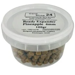 Carpshop24 READY EXPANDERS 6mm & 8mm - 100g -Hengels Verkoop Carpshop24 Ready Expanders Pineapple 6mm min