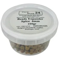 Carpshop24 READY EXPANDERS 6mm & 8mm - 100g -Hengels Verkoop Carpshop24 Ready Expanders Spice 6mm min