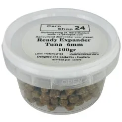 Carpshop24 READY EXPANDERS 6mm & 8mm - 100g -Hengels Verkoop Carpshop24 Ready Expanders Tuna 6mm min