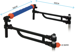 Colmic FRONTAL BAR DOUBLE ARMS