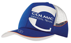 Colmic BLUE MESH CAP OFFICIAL TEAM