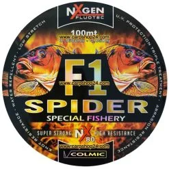 Colmic F1 SPIDER 100m - 8 Opties -Hengels Verkoop Colmic F1 Spider Nylon 100m NYSP168 mm min