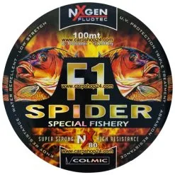 Colmic F1 SPIDER 100m - 8 Opties -Hengels Verkoop Colmic F1 Spider Nylon 100m NYSP188 mm min