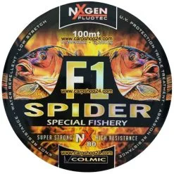 Colmic F1 SPIDER 100m - 8 Opties -Hengels Verkoop Colmic F1 Spider Nylon 100m NYSP209 mm min