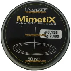 Colmic MIMETIX 50m -Hengels Verkoop Colmic Mimetix 50m Nylon NYMI138 mm min 1