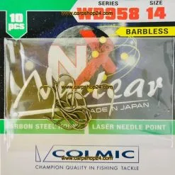 Colmic NUCLEAR WB958 HOOKS BRONZE - 4 Opties -Hengels Verkoop Colmic Nuclear WB958 Hooks Bronze Brons Haak Weerhaakloos Nr AMXA14 min