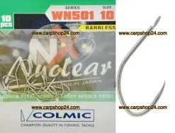 Colmic NUCLEAR WN501 HOOKS NICKEL - 4 Opties