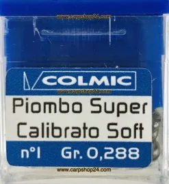 Colmic PIOMBO SUPER CALIBRATO SOFT - 15 Opties -Hengels Verkoop Colmic Piombo Super Calibrato Lead Rond Lood Nr POBB101 min