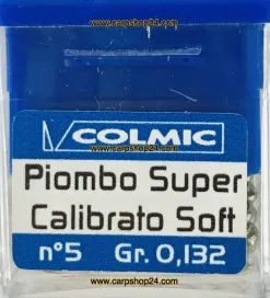 Colmic PIOMBO SUPER CALIBRATO SOFT - 15 Opties -Hengels Verkoop Colmic Piombo Super Calibrato Lead Rond Lood Nr POBB105 min