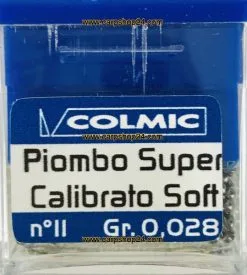 Colmic PIOMBO SUPER CALIBRATO SOFT - 15 Opties -Hengels Verkoop Colmic Piombo Super Calibrato Lead Rond Lood Nr POBB111 min