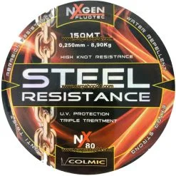 Colmic STEEL RESISTANCE 150m -Hengels Verkoop Colmic Steel Resistance 150m Nylon NYST15025 min
