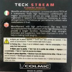 Colmic TECK STREAM 50m -Hengels Verkoop Colmic Teck Stream 50m Nylon 1 min