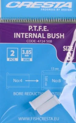 Cresta PTFE INTERNAL BUSH - 8 Opties -Hengels Verkoop Cresta PTFE Internal Bush Maat 8 385mm 4724 508 min