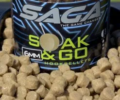 Cresta SAGA SOAK & GO HOOKPELLETS 250ml -Hengels Verkoop Cresta Saga Soak Go Hookpellets Haakaas 6mm 8982 413 min
