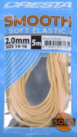 Cresta SMOOTH SOFT ELASTIC - 11 Opties -Hengels Verkoop Cresta Smooth Soft Elastic Volle Elastiek Wit 2mm 4724 353 min