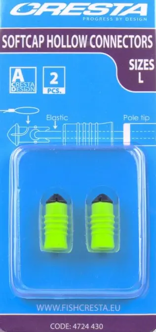 Cresta SOFT CAP HOLLOW CONNECTORS 3 Cresta SOFT CAP HOLLOW CONNECTORS - Afbeelding 3