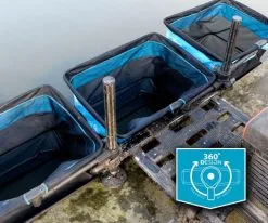 Cresta SOFT CARP MARGIN KEEPNET 360° BLOCK -Hengels Verkoop Cresta Soft Carp Margin Keepnet 360 Block Leefnet 5 min