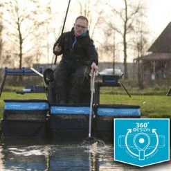 Cresta SOFT CARP MARGIN KEEPNET 360° BLOCK -Hengels Verkoop Cresta Soft Carp Margin Keepnet 360 Block Leefnet 6 min