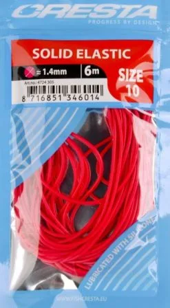 Cresta SOLID ELASTIC 6m - 8 Opties -Hengels Verkoop Cresta Solid Elastic Volle Elastiek Roze 14mm 4724 305 min