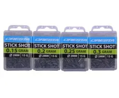 Cresta STICK SHOTS 10 Cresta STICK SHOTS -Hengels Verkoop Cresta Stick Shot 2mm min