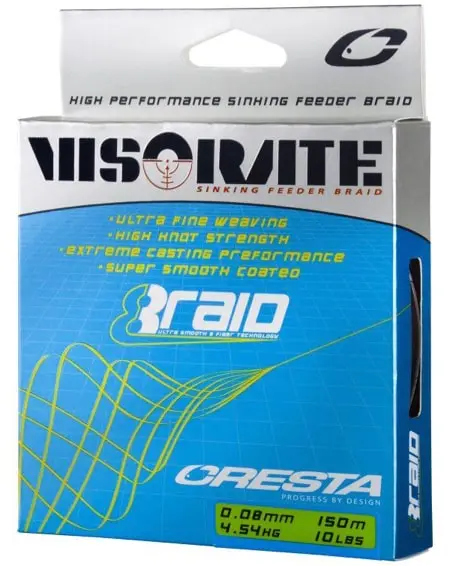 Cresta VISORATE SINKING FEEDER BRAID 150m 0.08mm 4 Cresta VISORATE SINKING FEEDER BRAID 150m 0.08mm - Afbeelding 4