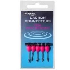 Drennan DACRON CONNECTORS -Hengels Verkoop Drennan Dacron Connectors pink min min