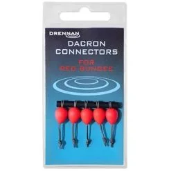 Drennan DACRON CONNECTORS -Hengels Verkoop Drennan Dacron Connectors red min min